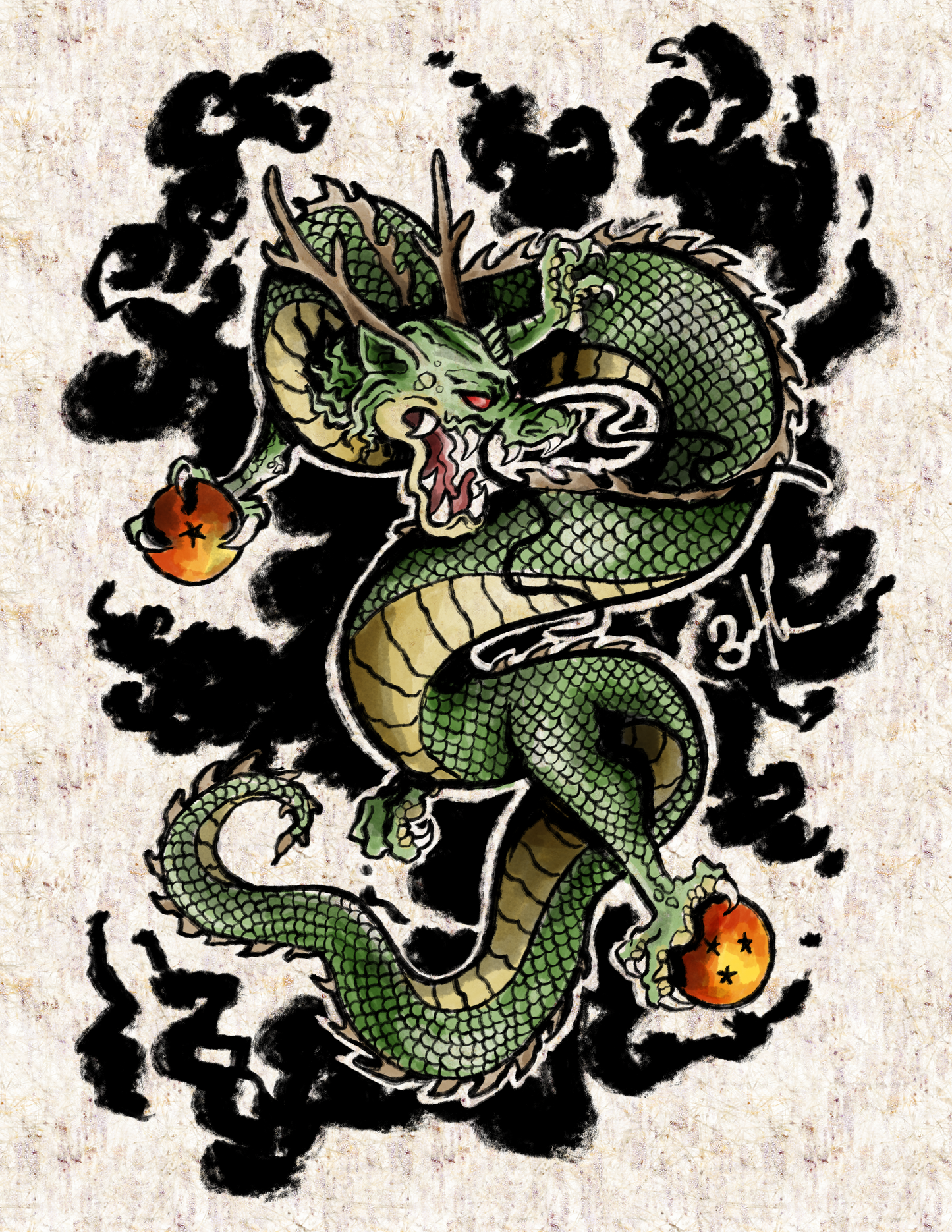 Shenron Print
