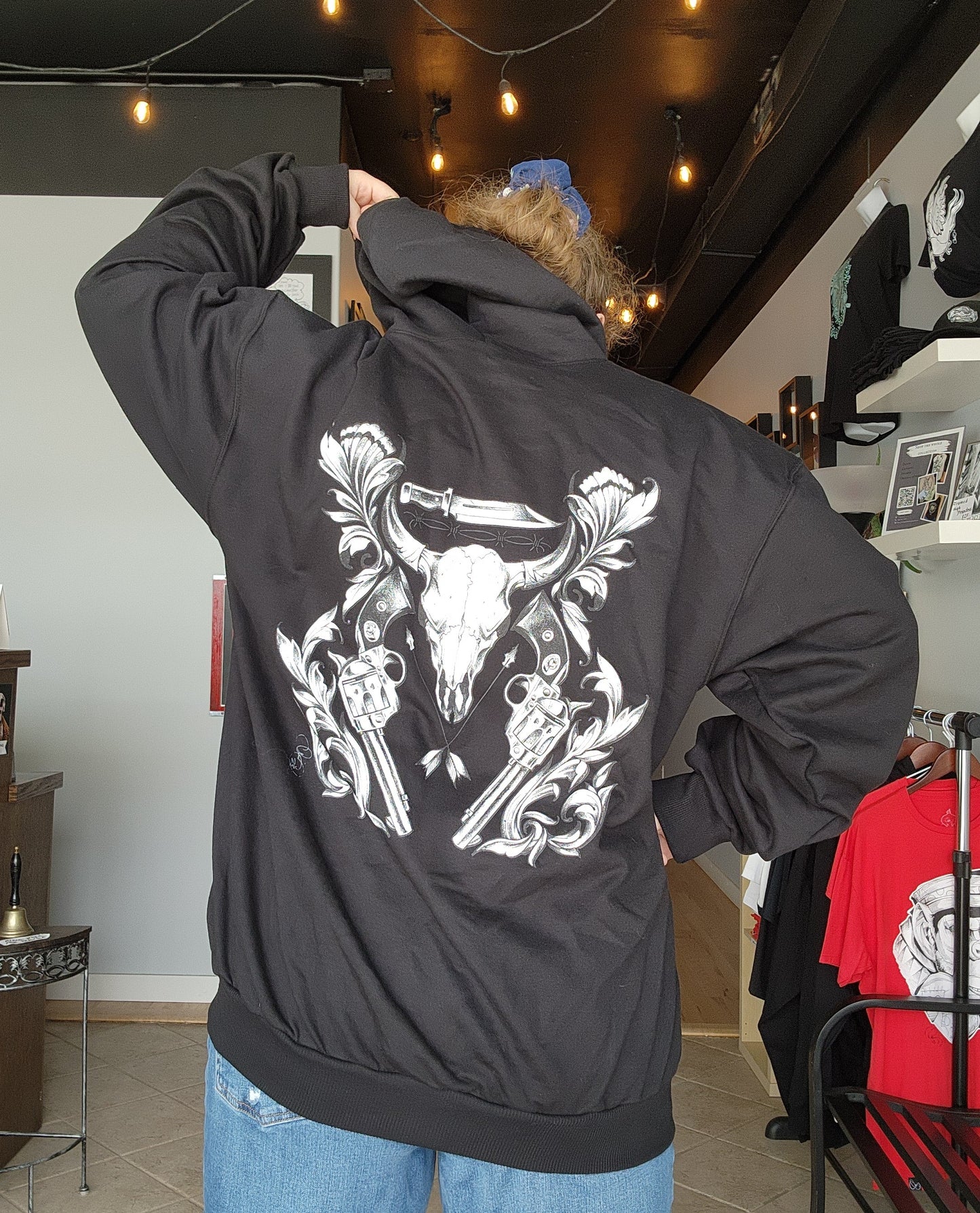Outlaw Zip-Up Hoodie
