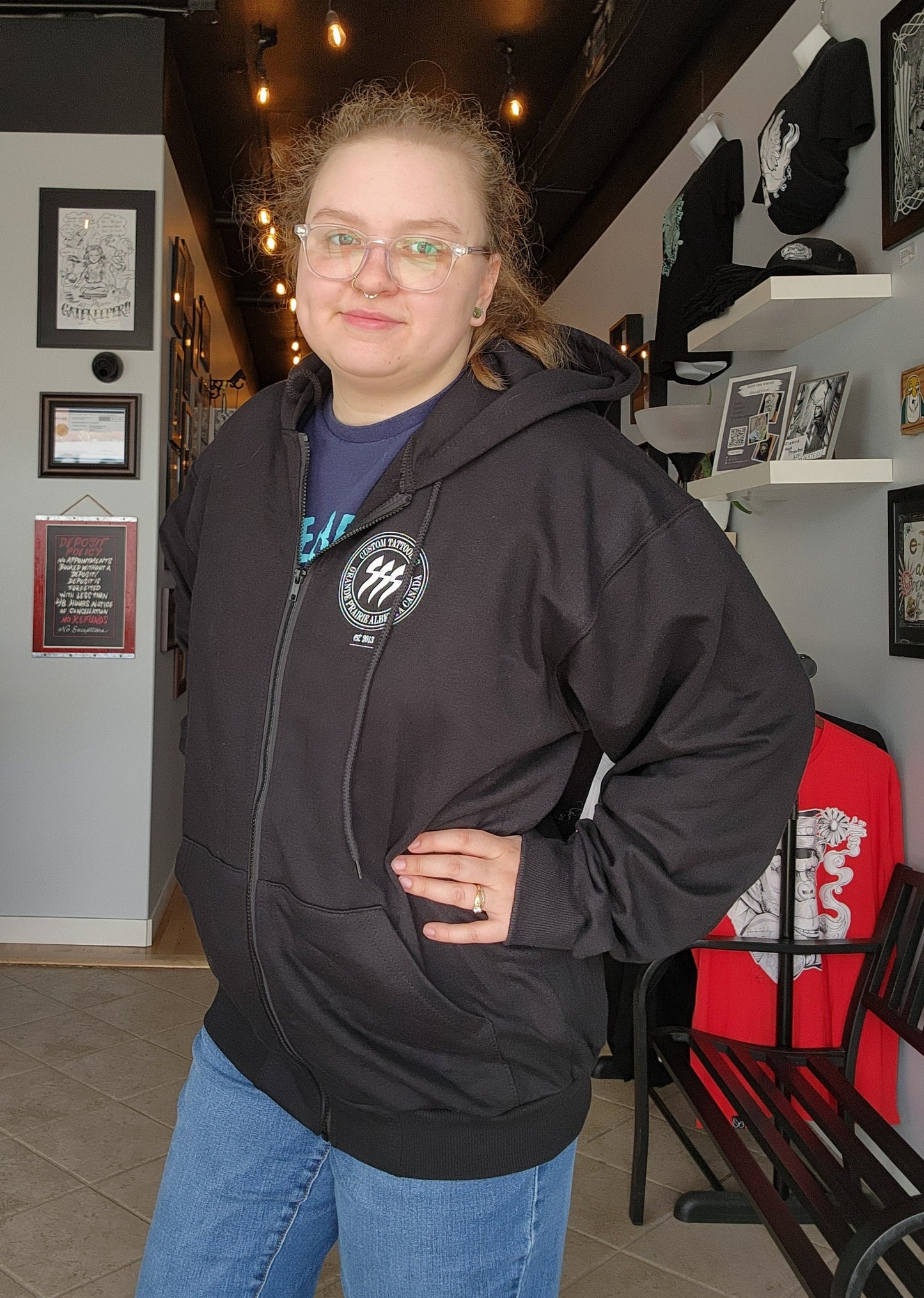 Outlaw Zip-Up Hoodie