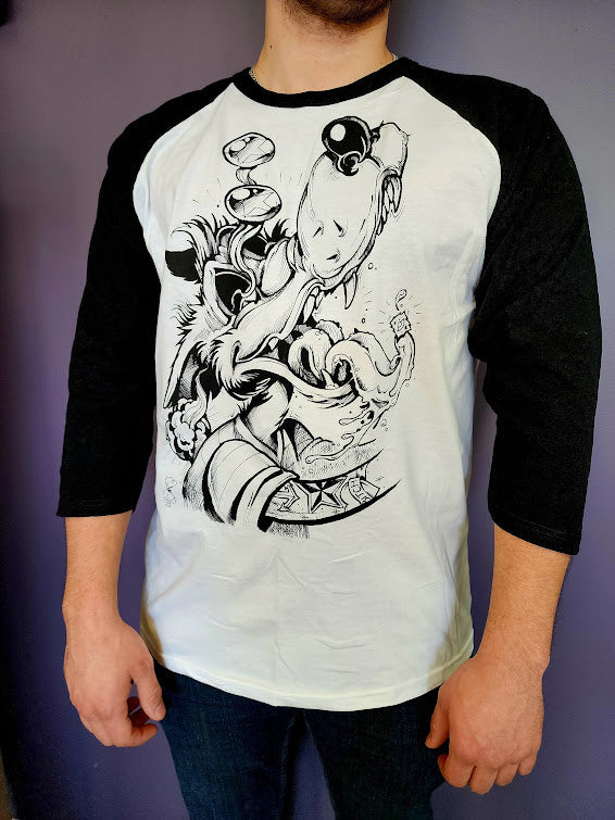 Acid Coyote Baseball T