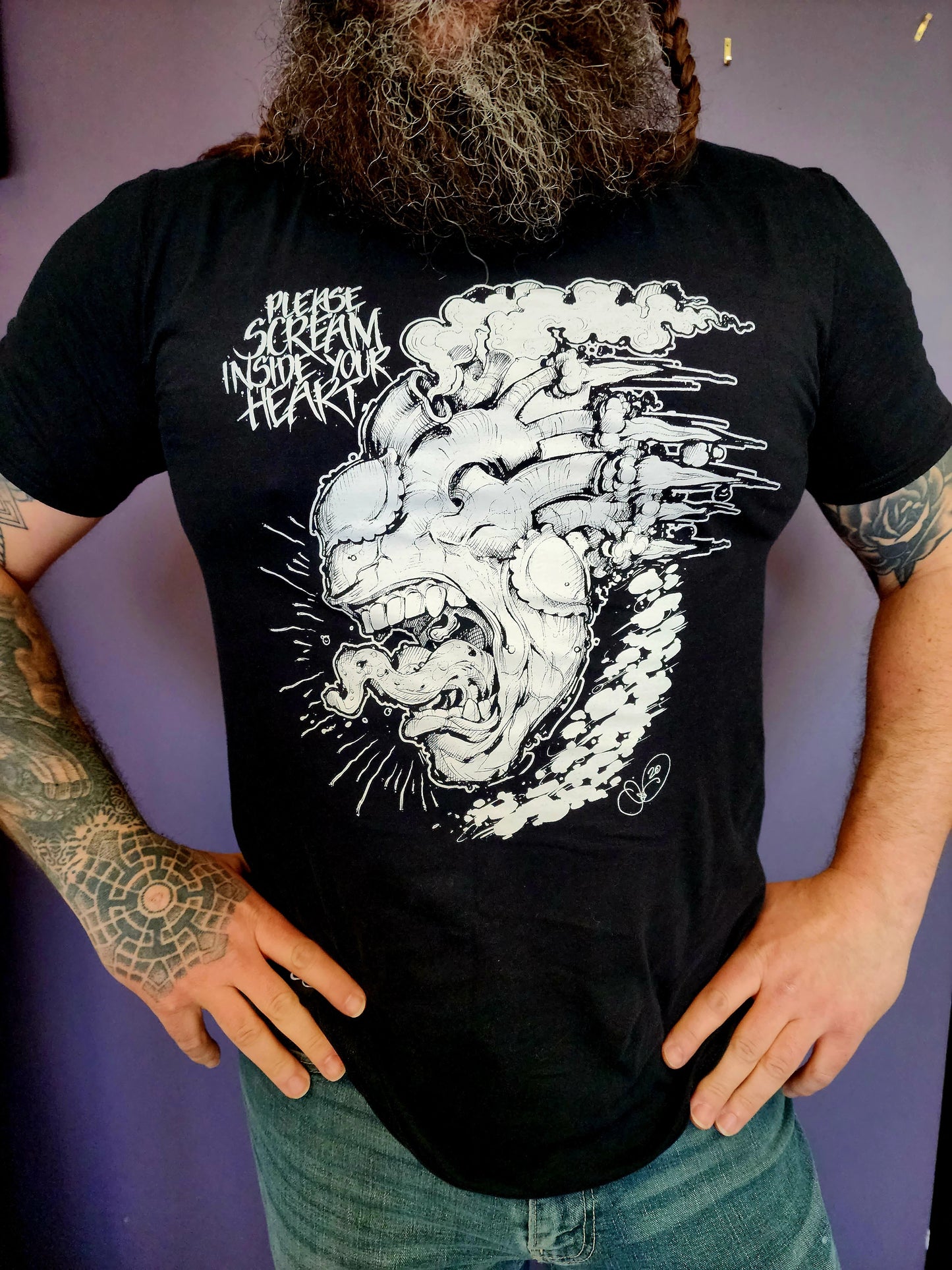 Please Scream Inside Your Heart T-Shirt