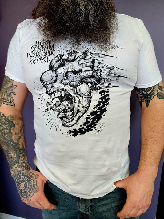 Please Scream Inside Your Heart T-Shirt