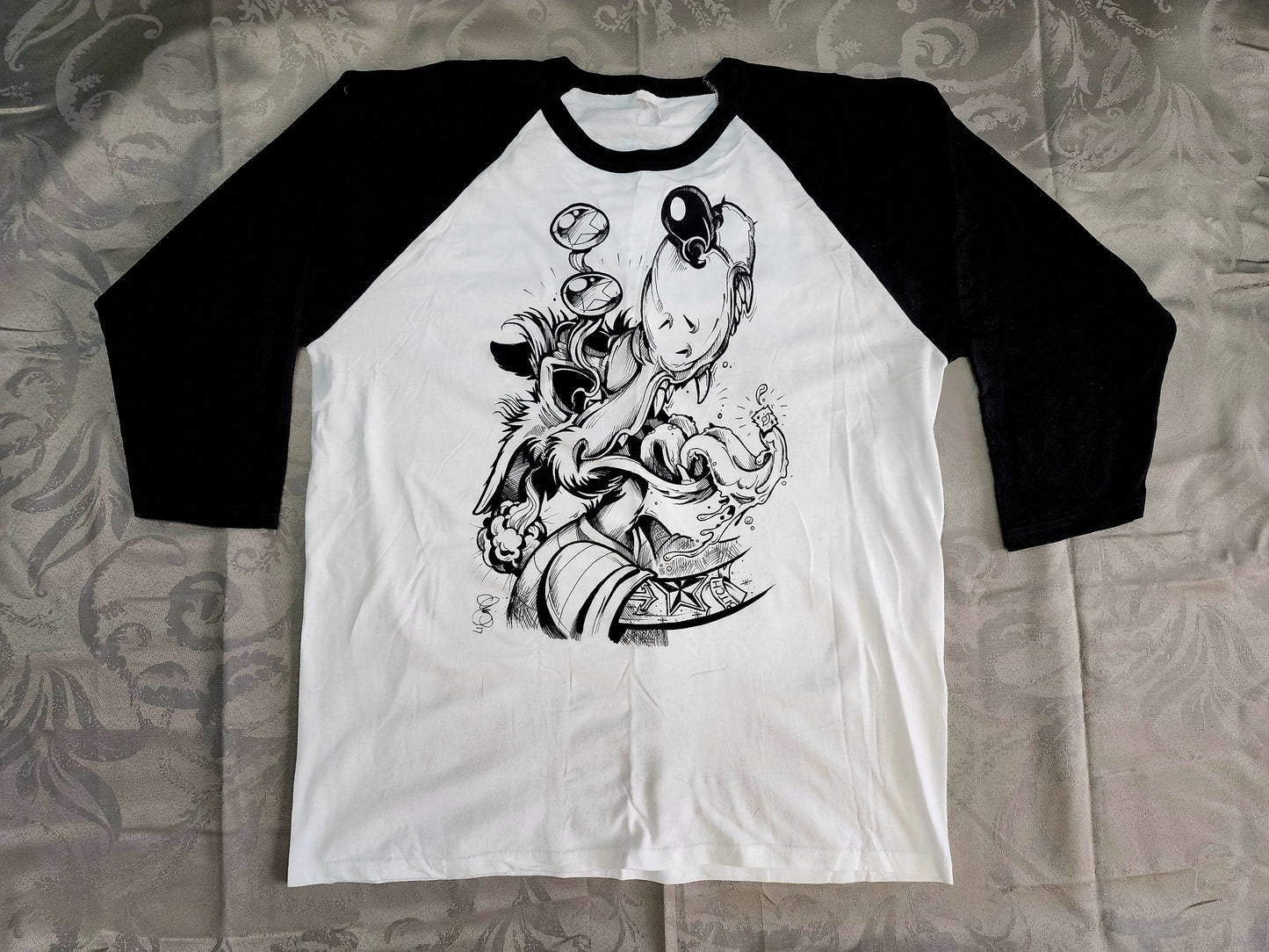 Acid Coyote Baseball T