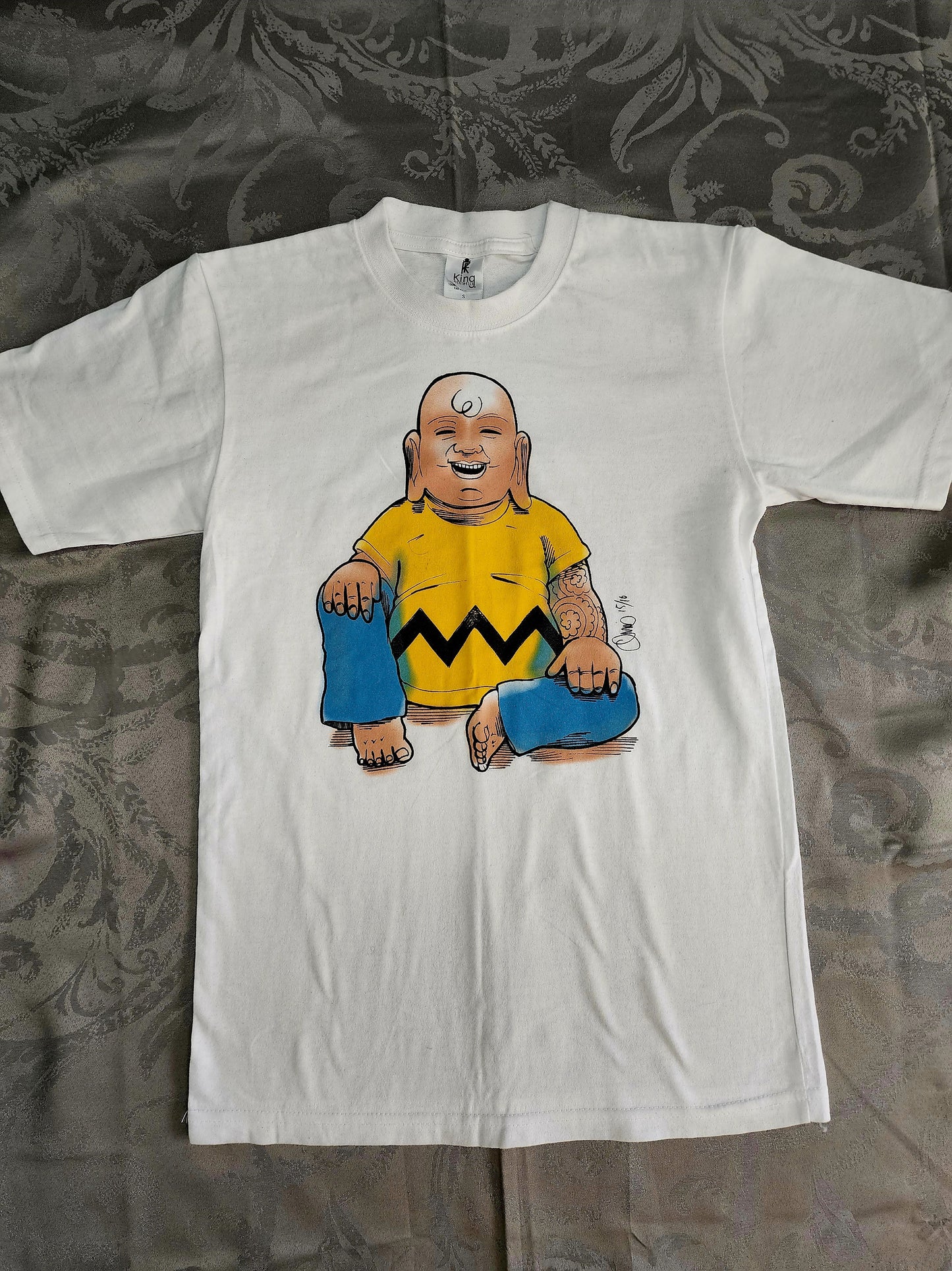 Unisex Charlie Brown Buddha T-shirt
