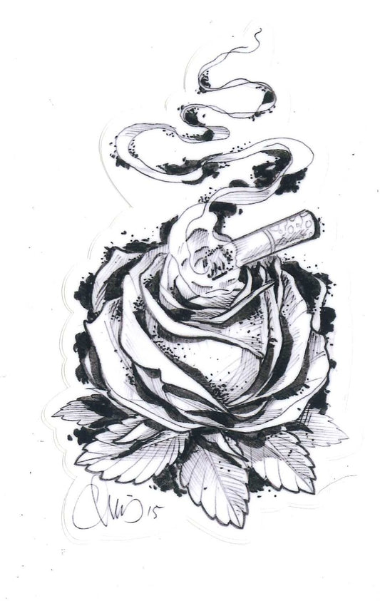 Ash Rose Sticker
