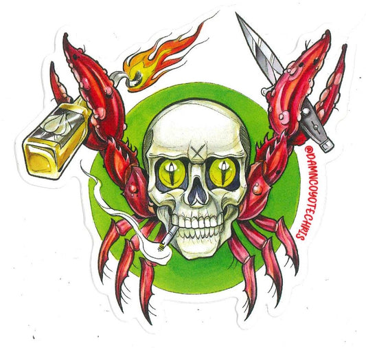 Chaos Crab Sticker
