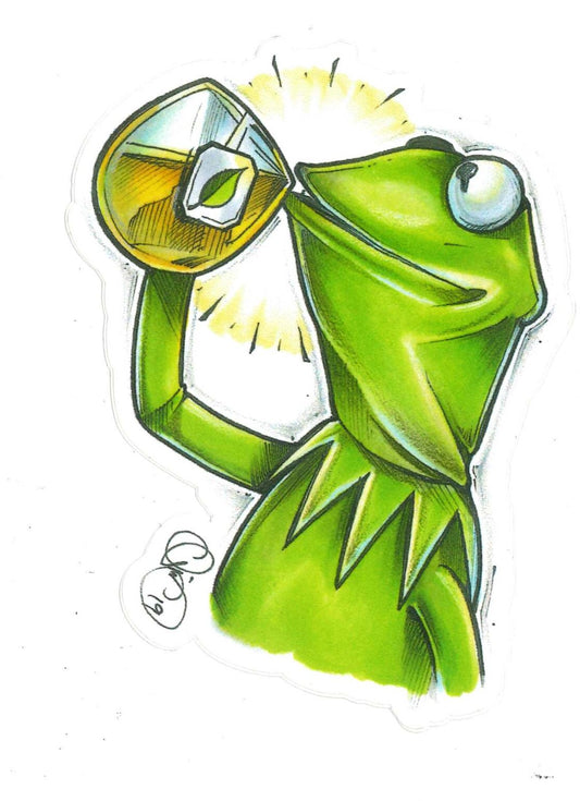 Kermit Meme Sticker