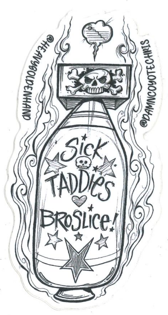Sick Taddies Sticker