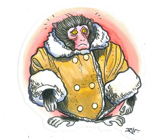 Ikea Monkey Sticker