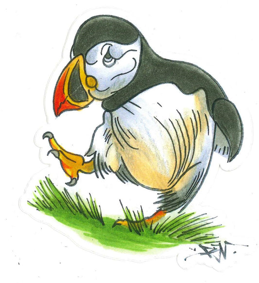 Unpopular Opinion Puffin Sticker